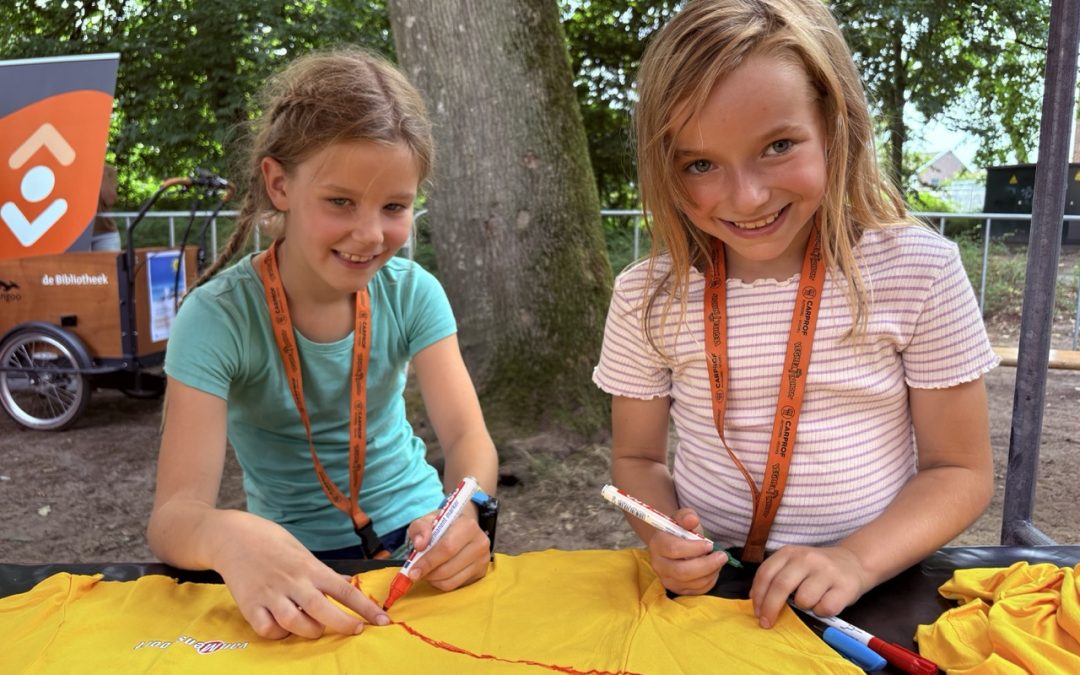 Knutselpret en logeerfeest