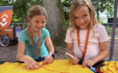 Knutselpret en logeerfeest